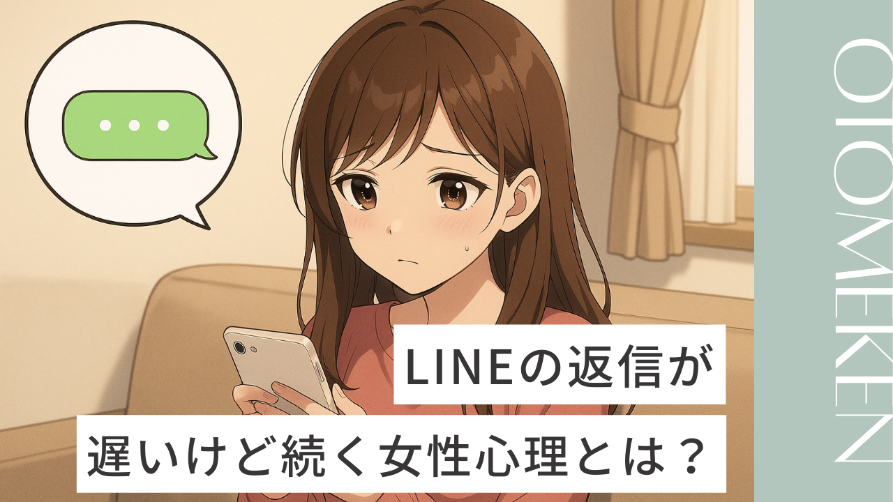 LINEの返信が遅いけど続く女性心理｜脈なし？脈あり？完全解説