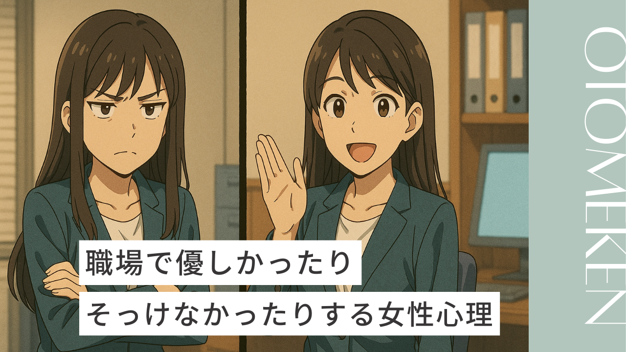 【判明】職場で優しかったりそっけなかったりする女性心理とは？脈アリサインやアプローチ方法も解説！