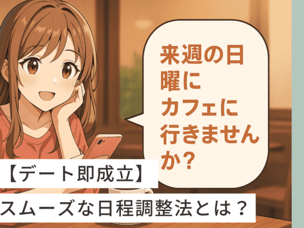 マッチングアプリ デート 日程調整