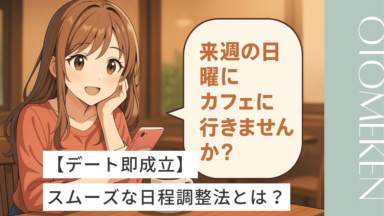 【即デート成立】マッチングアプリで日程調整がうまくいく！女性に好印象なLINE例文集！