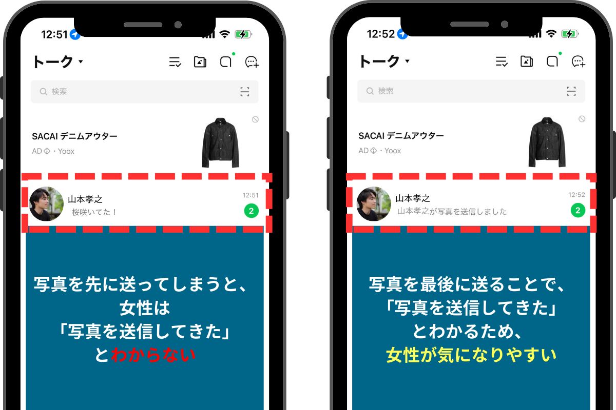 LINEの優先度を高めるテクニック