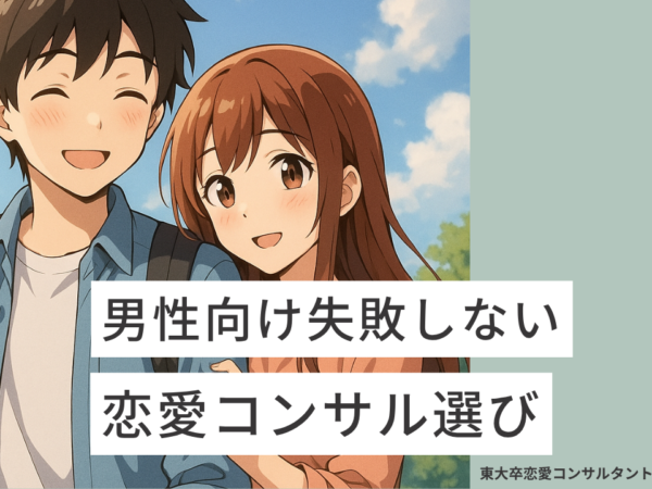 失敗しない男性向け恋愛コンサルの選び方