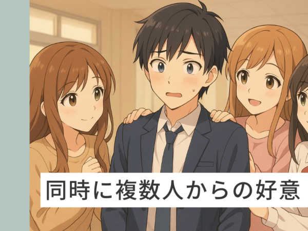 恋愛コンサル受けてみたら同時に4人から好意寄せられた！？