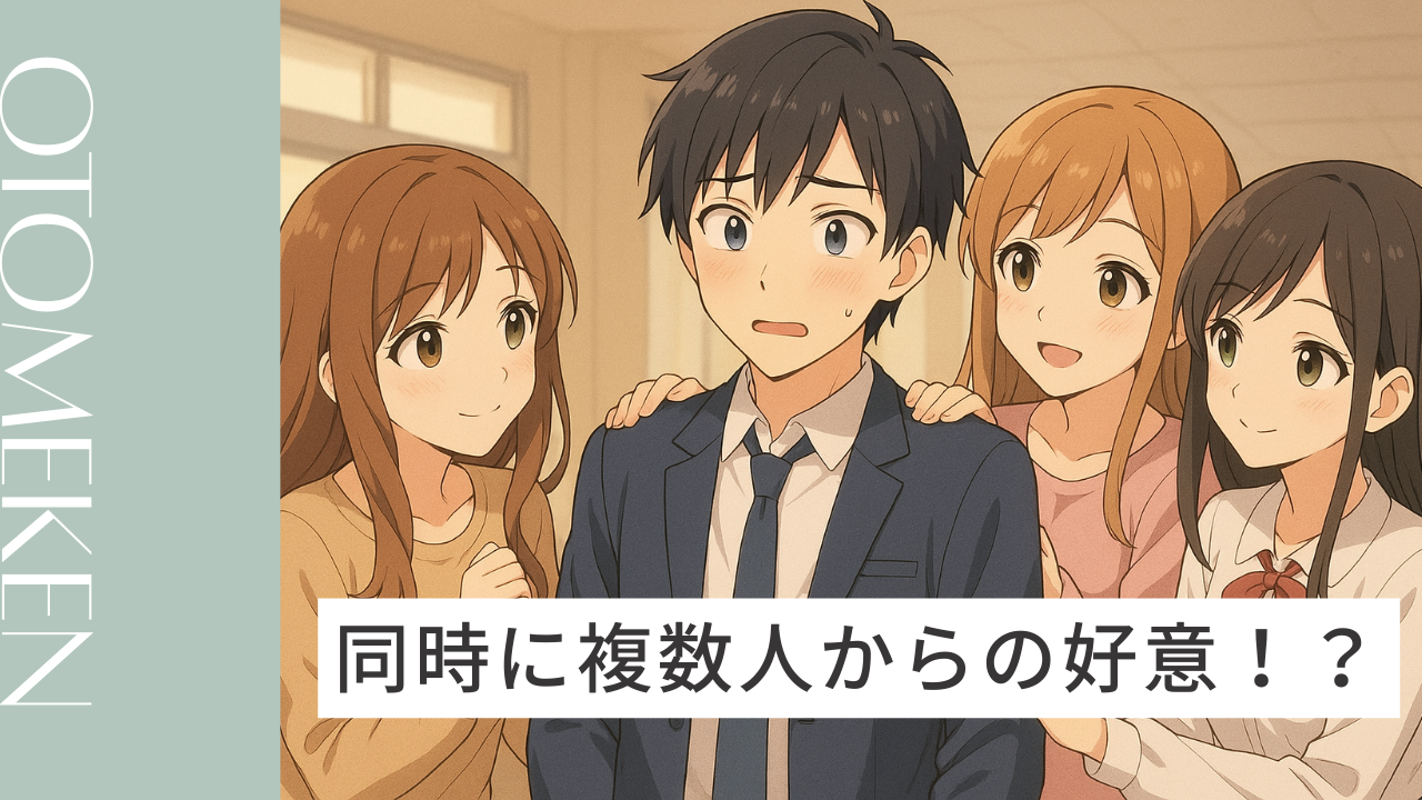 恋愛コンサル受けてみたら同時に4人から好意寄せられた！？