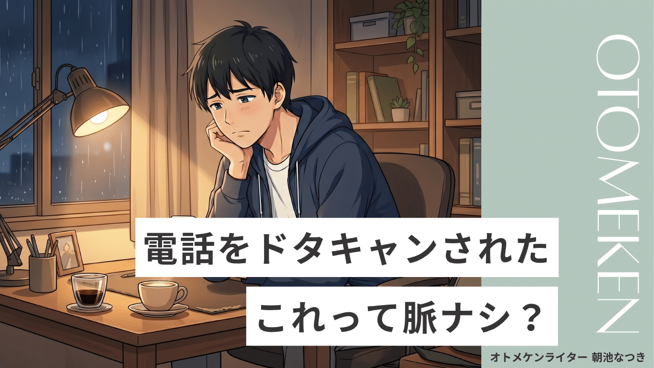【体験談】電話ドタキャンは99%脈ナシ！原因と対策を解説