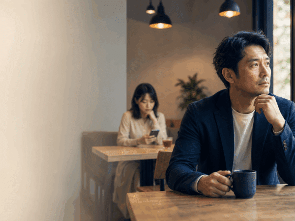 既婚女性の都合のいい男を卒業しようと決意する男性