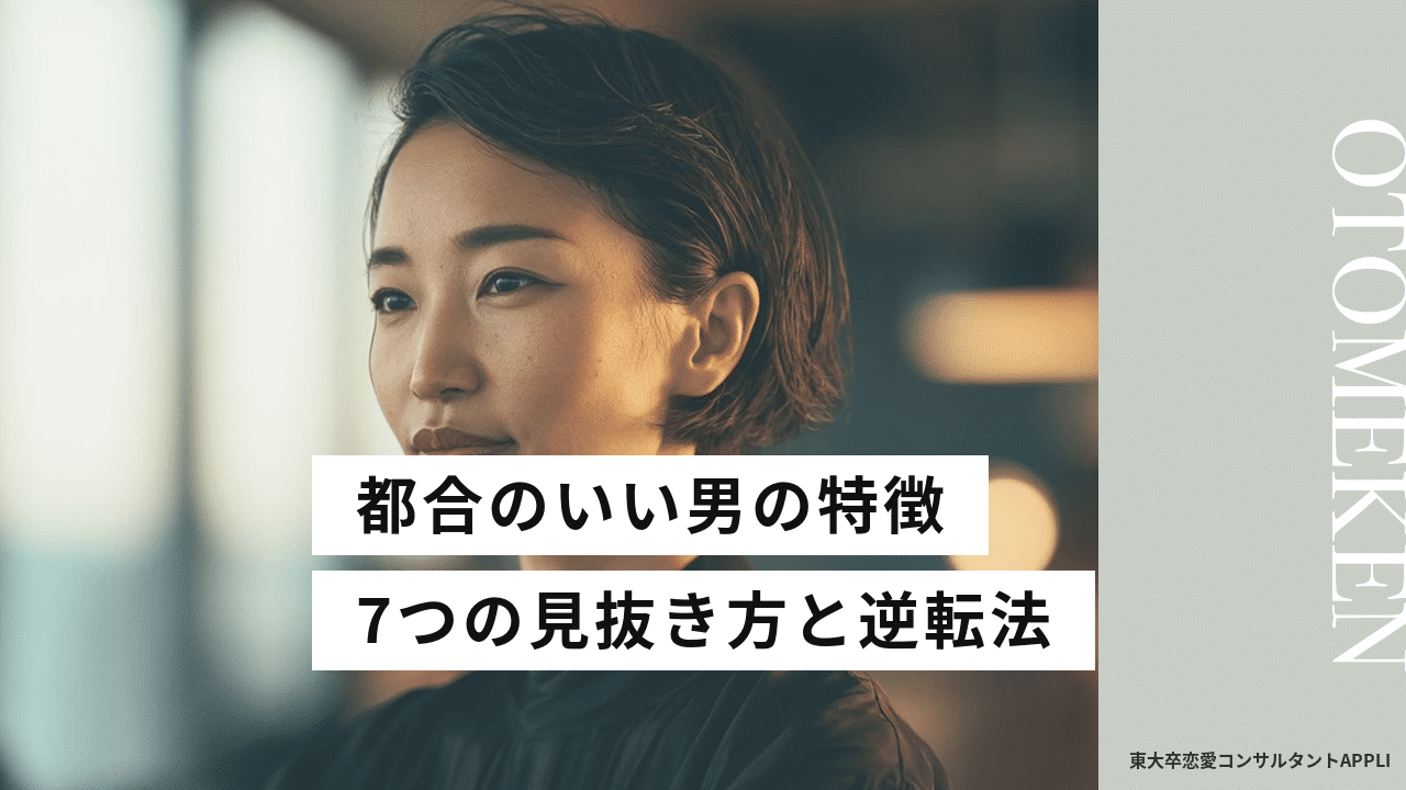 都合のいい男の特徴 アイキャッチ