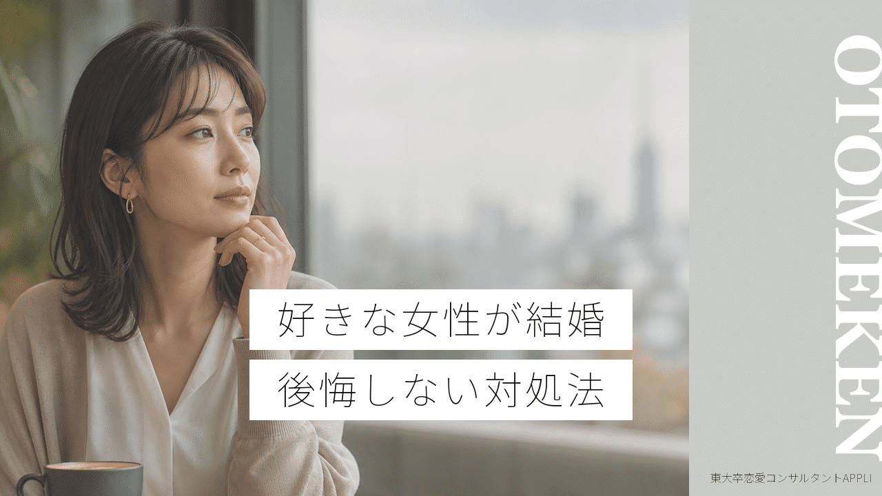 好きな女性が結婚した男性に向けた後悔しない対処法