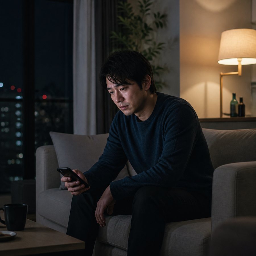 好きな女性の結婚を知ってショックを受ける男性