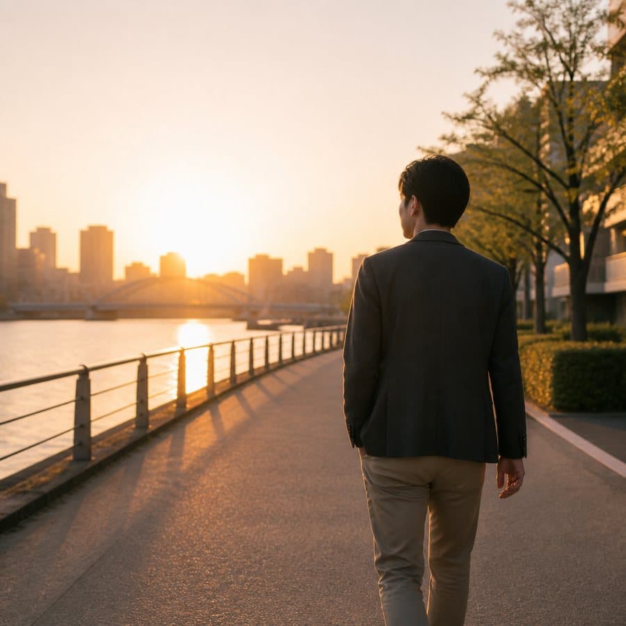 好きな女性への執着を手放して次の恋愛へ歩き出す男性