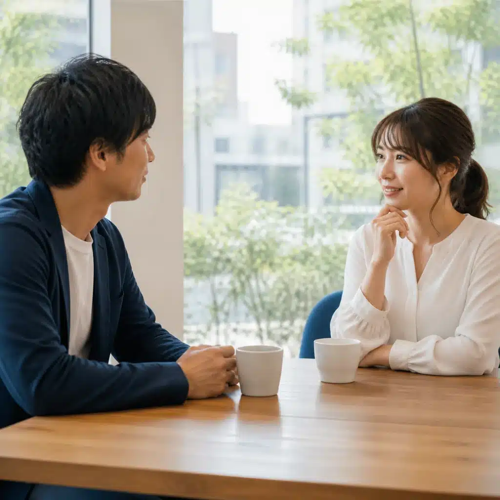 次の恋愛で後悔しないため女性と自然に会話する男性